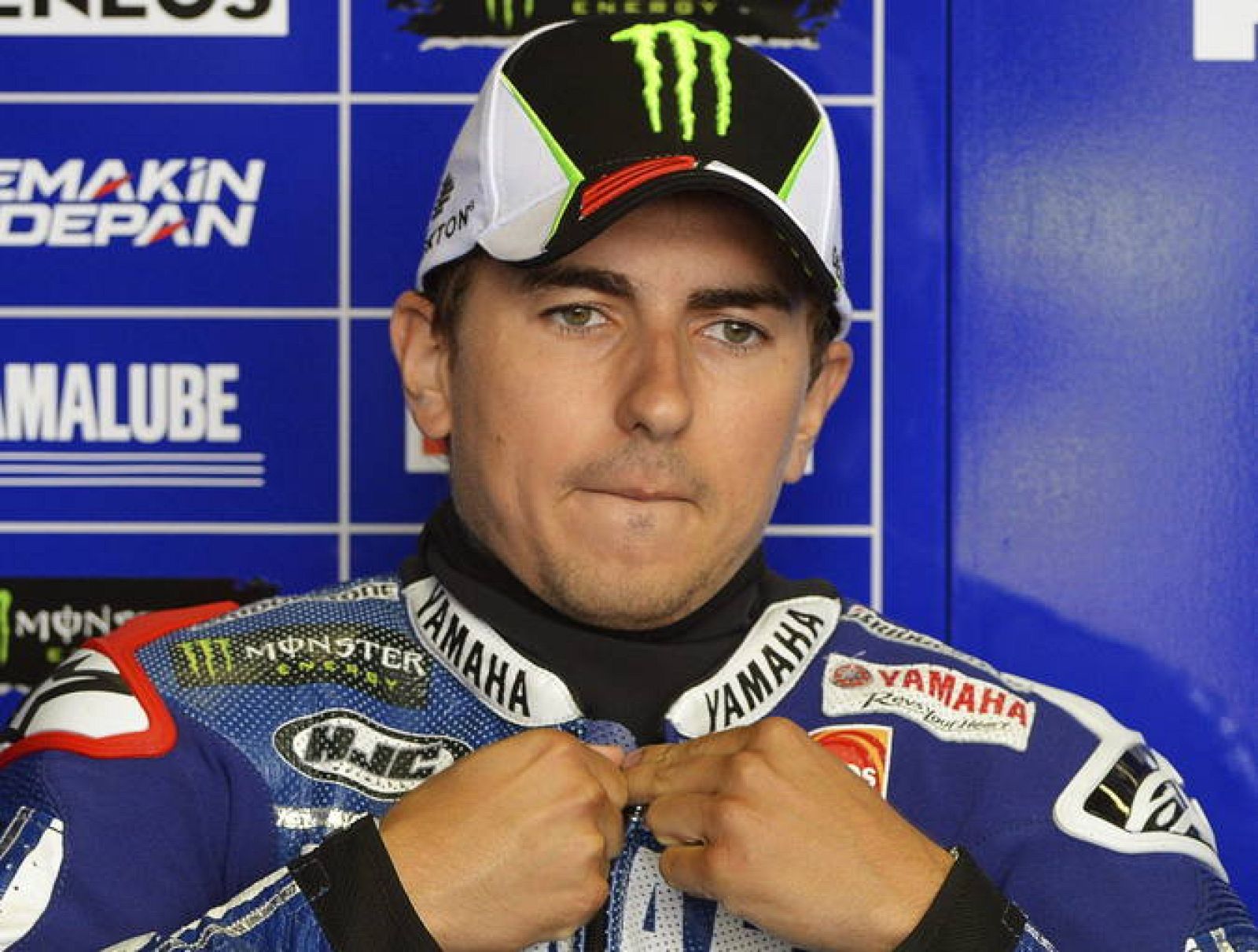 El piloto español de MotoGP Jorge Lorenzo, del equipo Yamaha