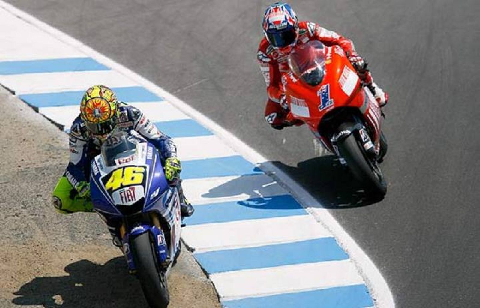 El mítico 'Sacacorchos' del circuito de Laguna Seca 