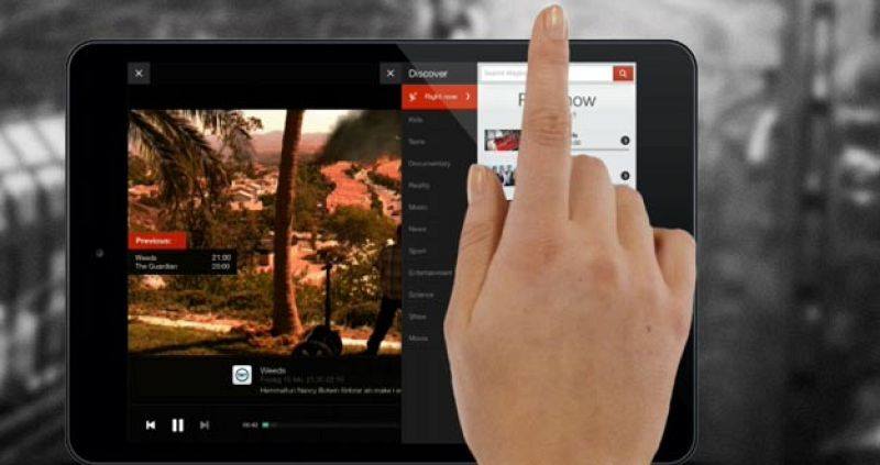 Magine en una tableta