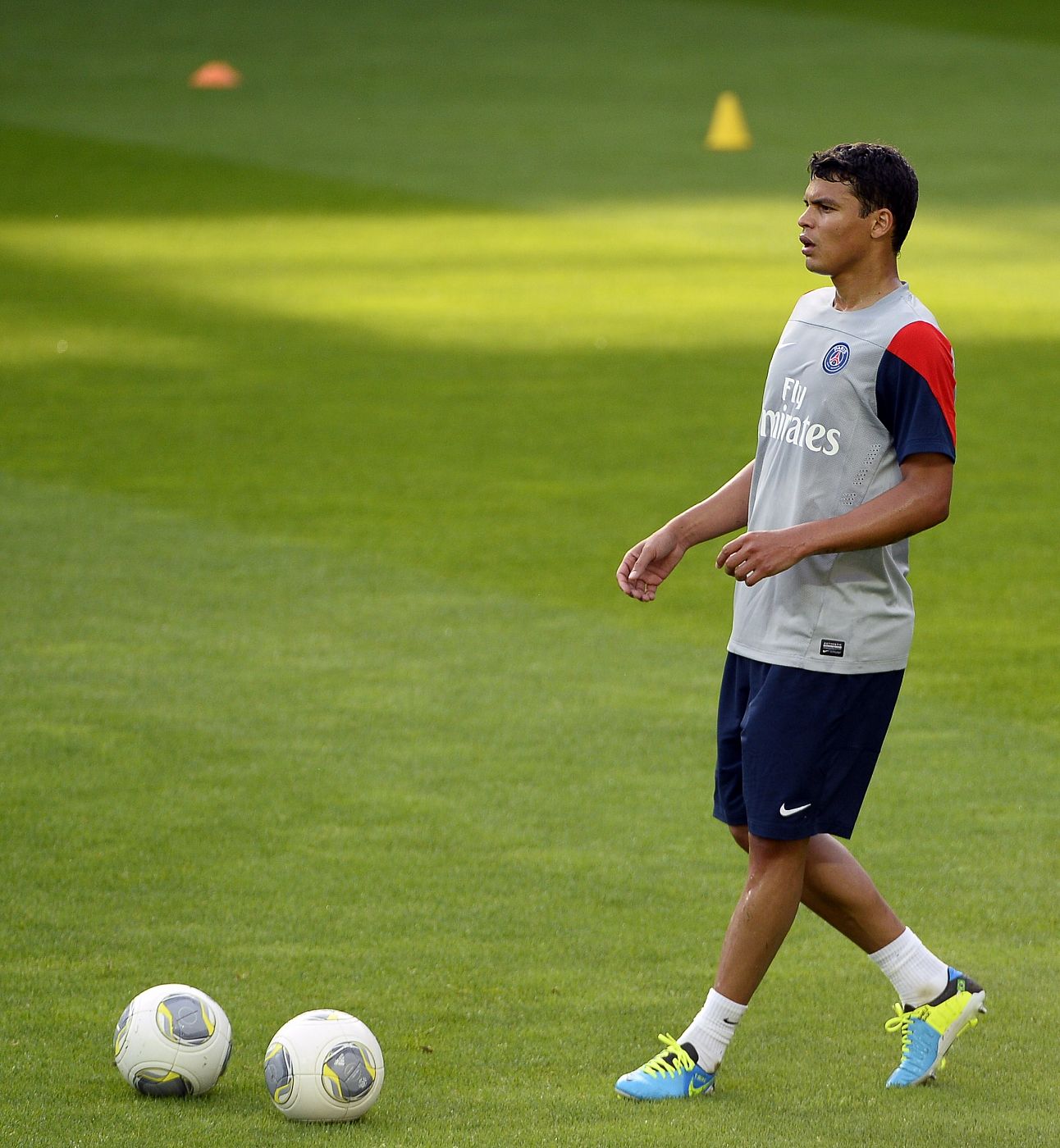 El defensa del Paris Saint-Germain, Thiago Silva.