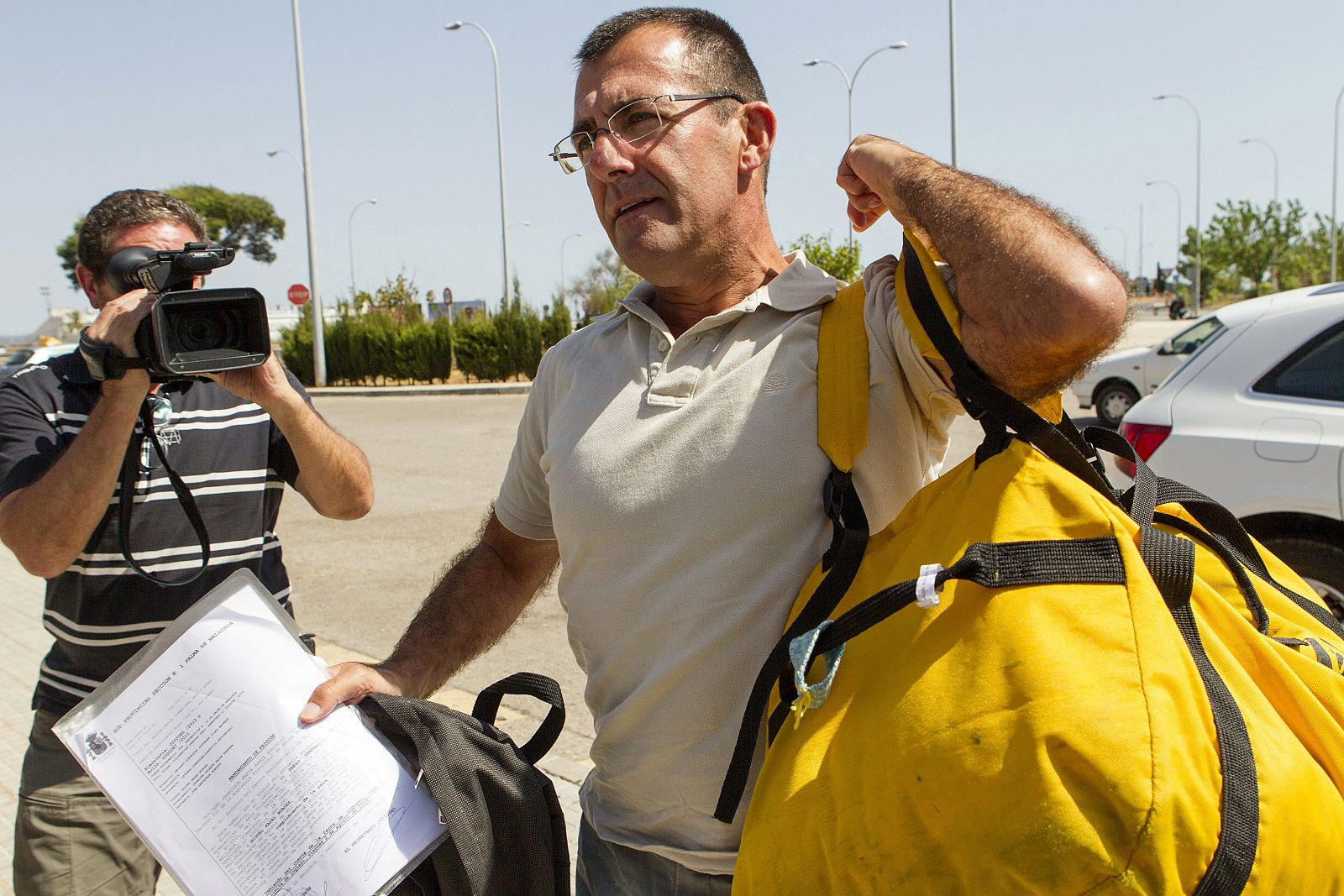 Miquel Nadal ha llegado por sus propios medios a la cárcel de Palma, tras confirmarse su condena a 4 años de cárcel.