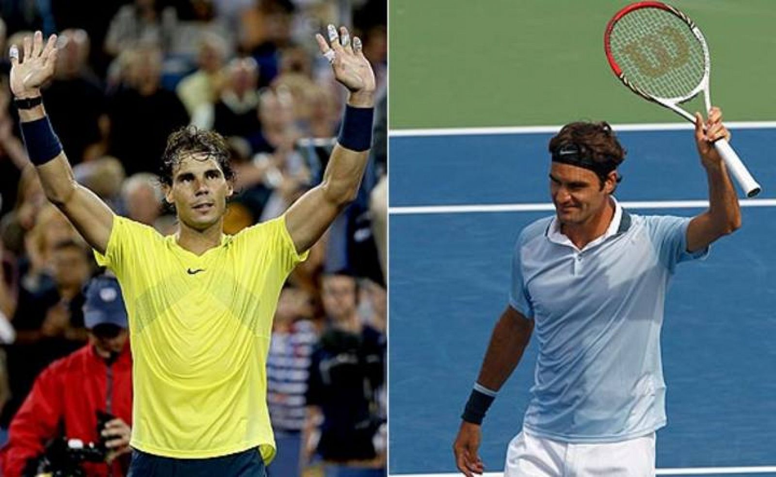 Nadal y Federer protagonizarán un nuevo clásico en Cincinnati.