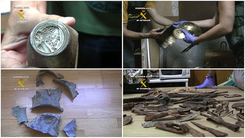 DETENIDO CON MÁS DE 2.000 PIEZAS ARQUEOLÓGICAS EXPOLIADAS EN ARAGÓN