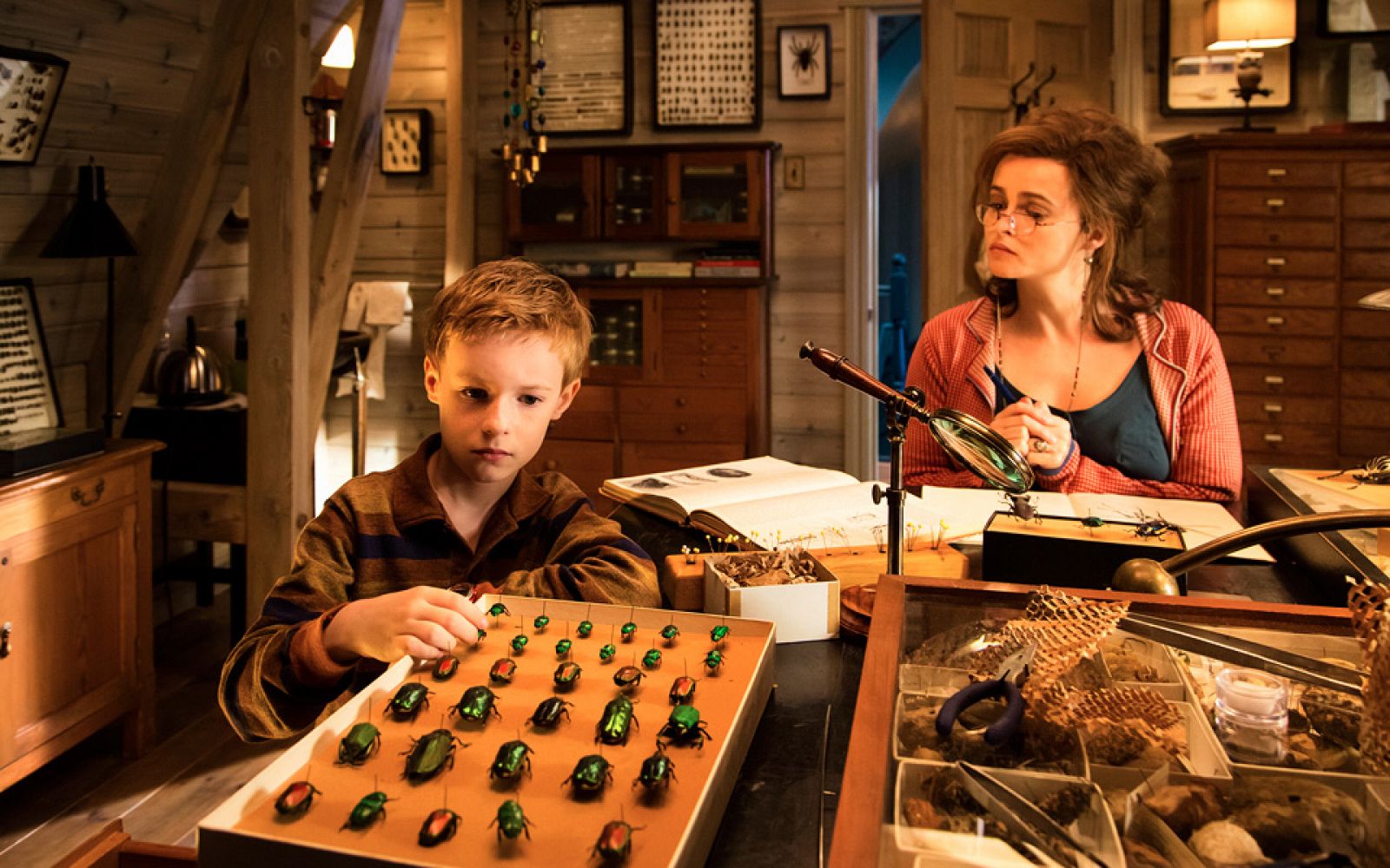 Fotograma de  "The young and prodigious T.S. Spivet" de Jeunet.