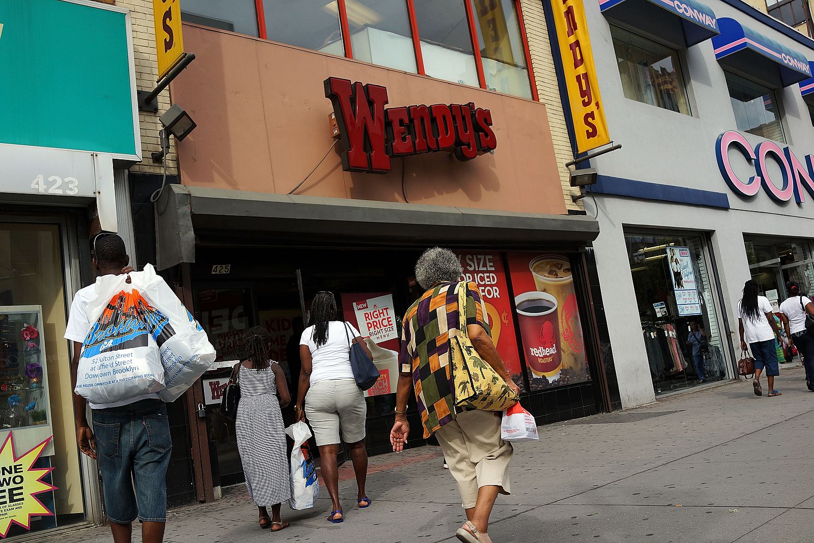 Un restaurante de Wendy's en Nueva York