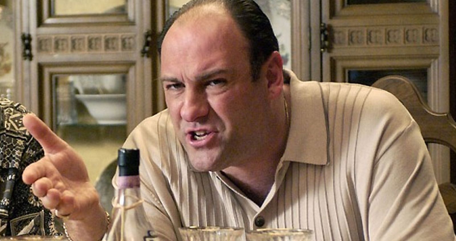 Tony Soprano, interpretado por James Galdonfini