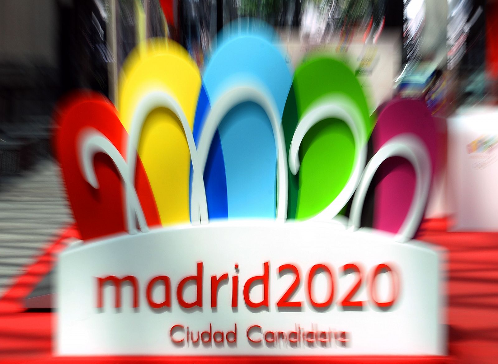 Imagen del logo de la candidatura olímpica de Madrid 2020.