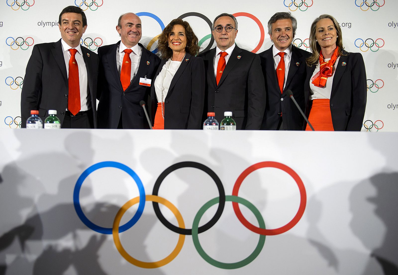 La delegación de Madrid 2020, en una foto de archivo.