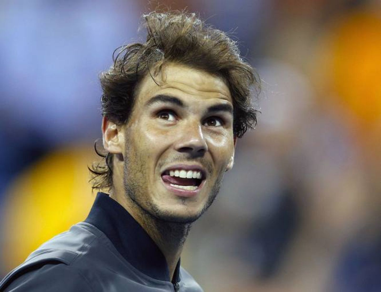 Rafael Nadal celebra su victoria sobre Tommy Robredo en el US Open