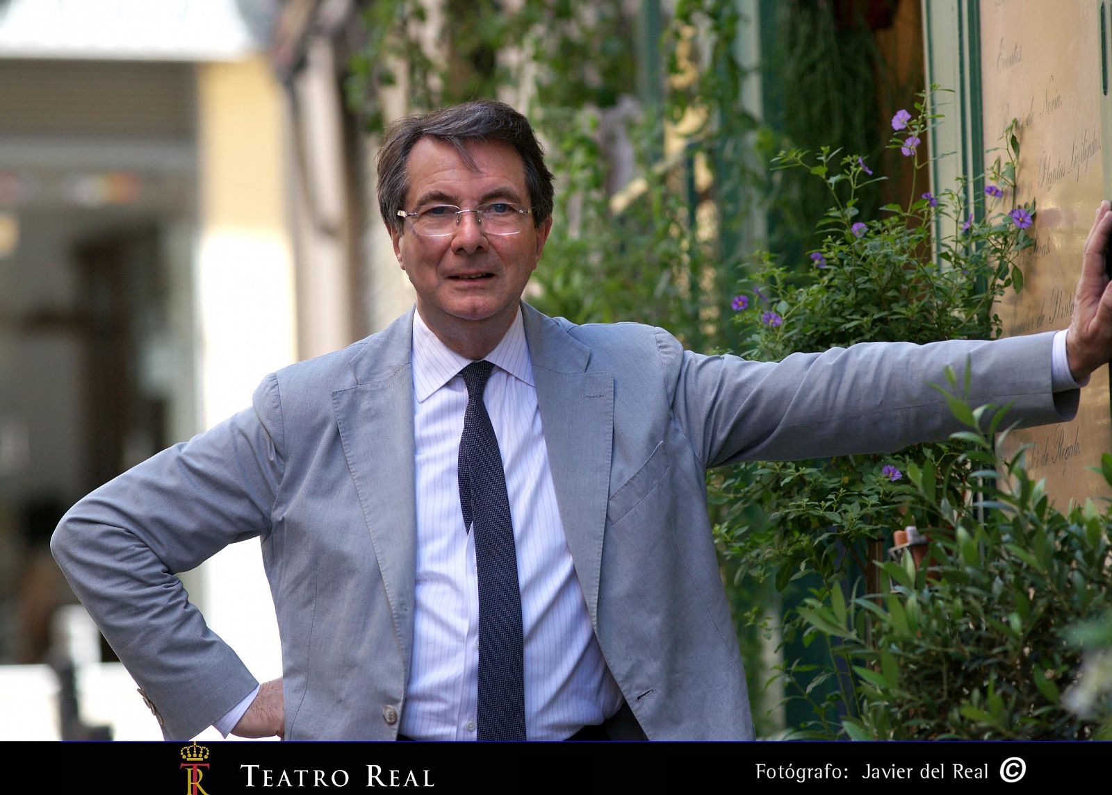 Mortier, en un imagen de su época al frente del Teatro Real.