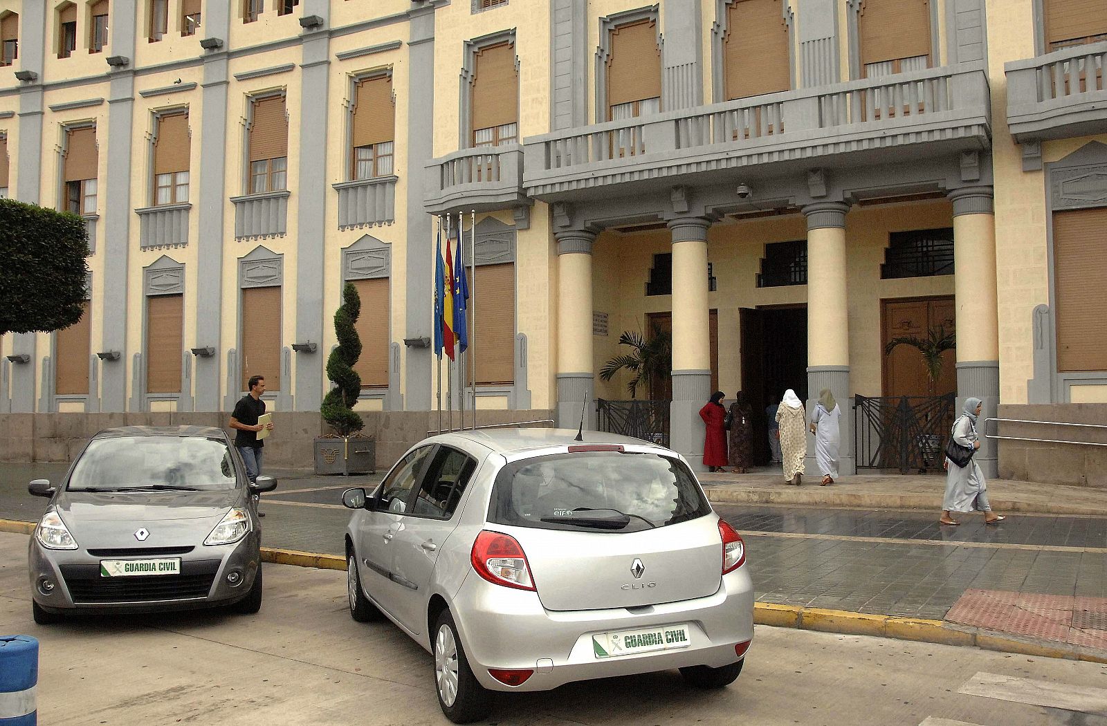 La Guardia Civil ha registrado el Palacio de la Asamblea de Melilla por la Operación Ópera.