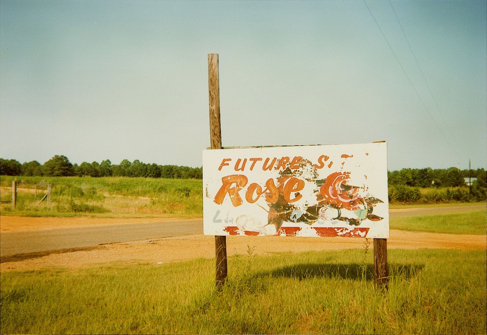 Sign, Near Greensboro, Alabama, 1978