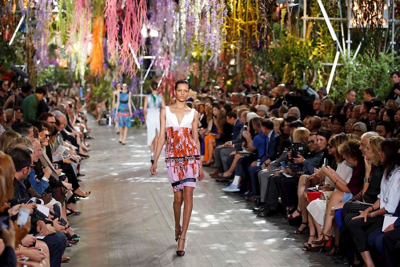 Desfile de Raf Simons para Dior. Primavera y verano 2014.