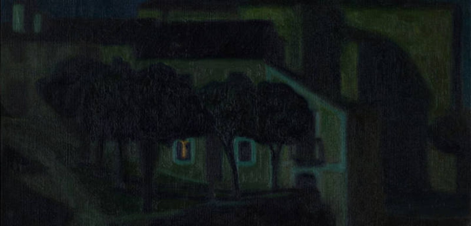  Diego Rivera La Noche de Ávila, 1907 (detalle)