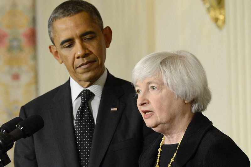 Obama nomina a Janet Yellen a la presidencia de la reserva federal de EE.UU.