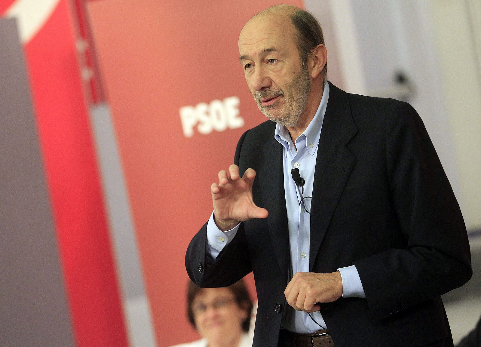 Rubalcaba durante la clausura de la jornada sobre "Igualdad desde la diversidad".