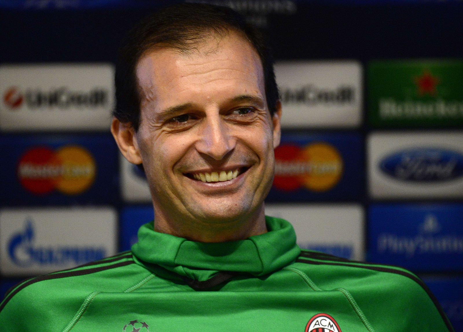 Massimiliano Allegri, en la rueda de prensa de Champions.