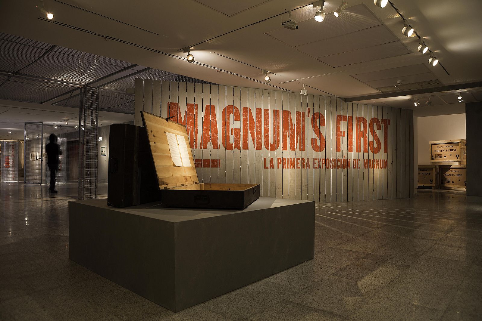 Vista de la exposición que ofrece en Madrid la Fundacion Canal