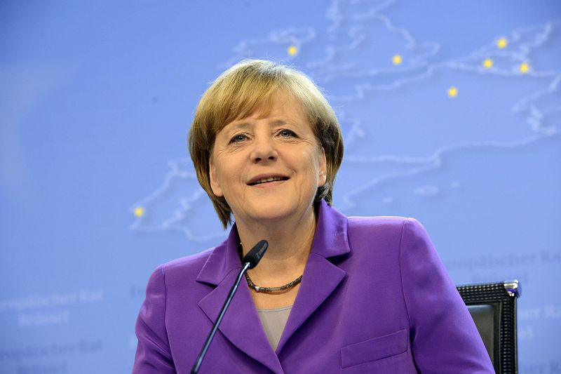 Fotografía de archivo de Angela Merkel.