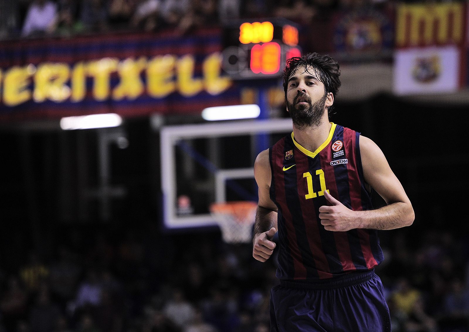 Imagen del MVP del choque: Juan Carlos Navarro.