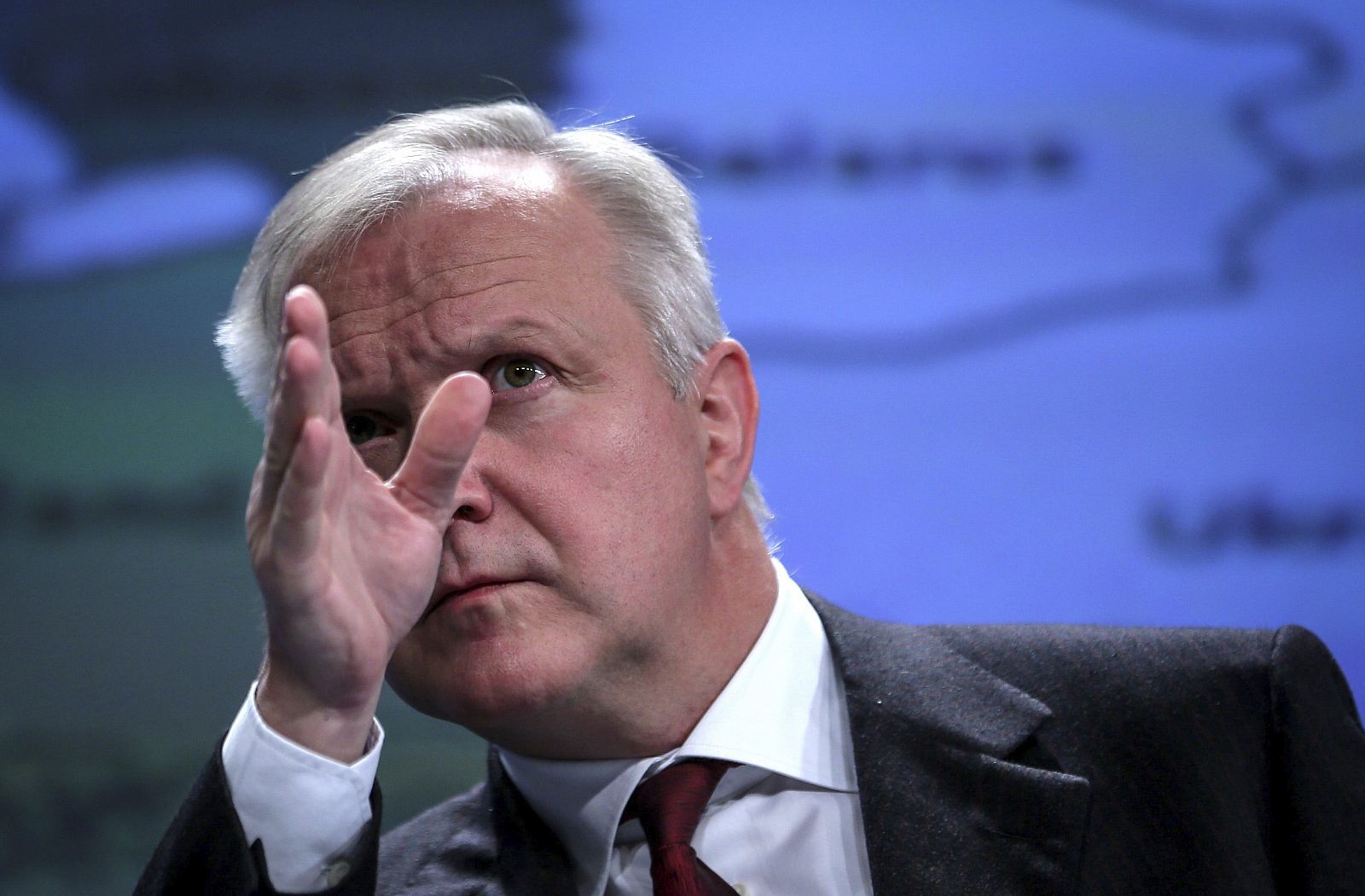 El vicepresidente de la Comisión Europea (CE) y comisario de Asuntos Económicos y Monetarios, Olli Rehn