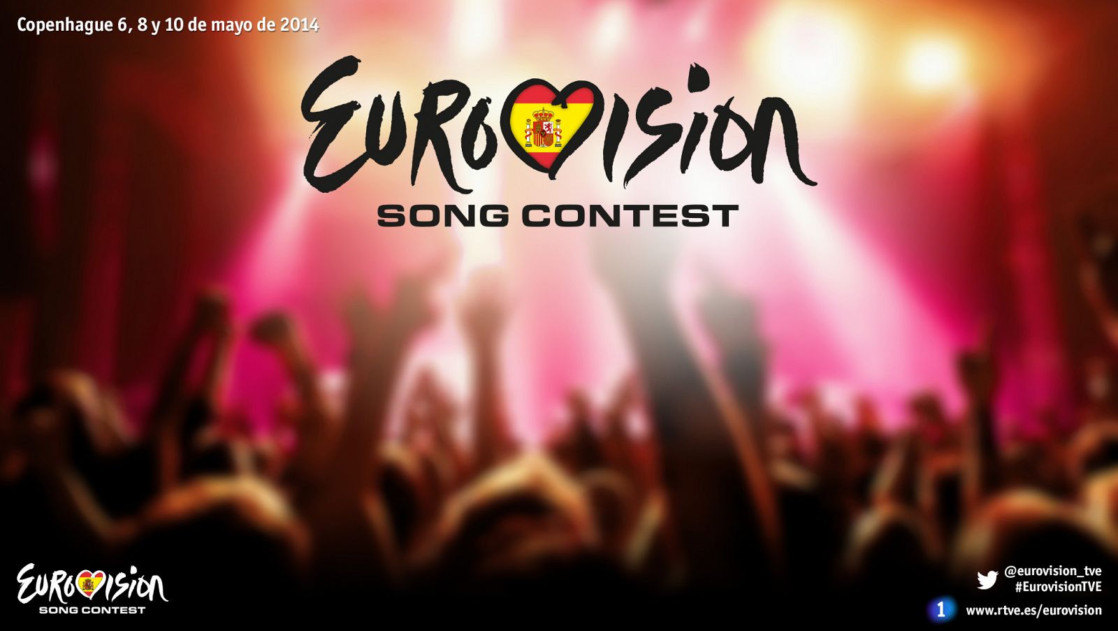 Eurovisión 2014 se celebrará en Copenhague los días 6, 8 y 10 de mayo