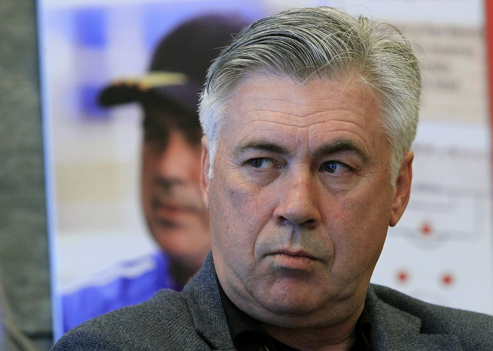 El técnico italiano del Real Madrid, Carlo Ancelotti.