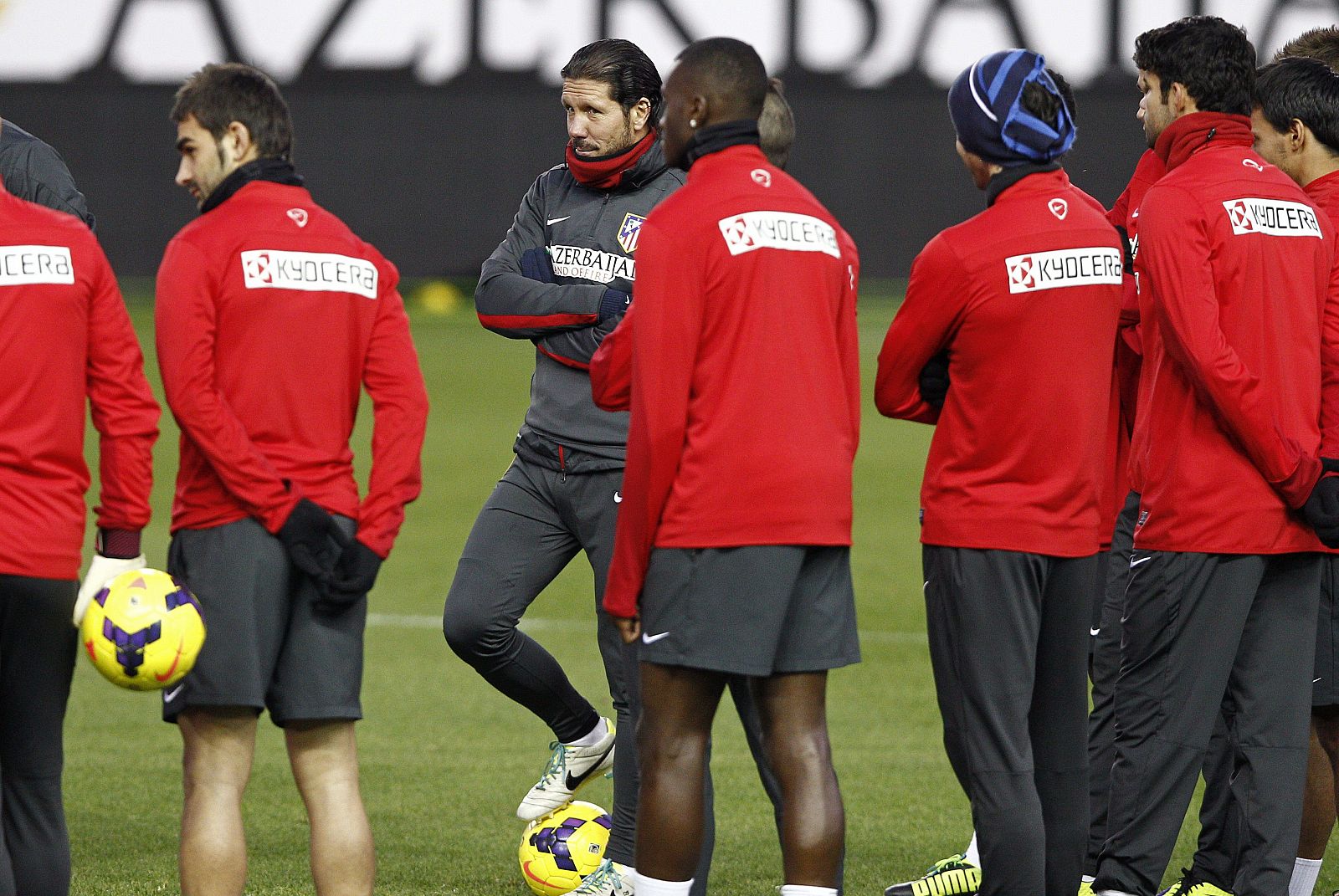 ENTRENAMIENTO DEL ATLÉTICO DE MADRID