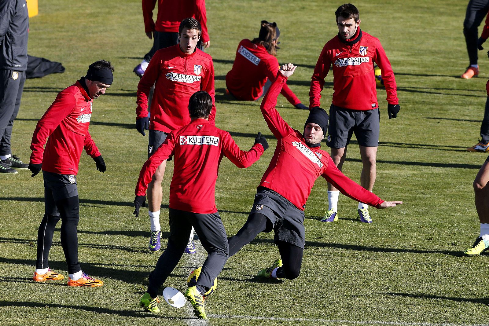 ENTRENAMIENTO ATLETICO DE MADRID