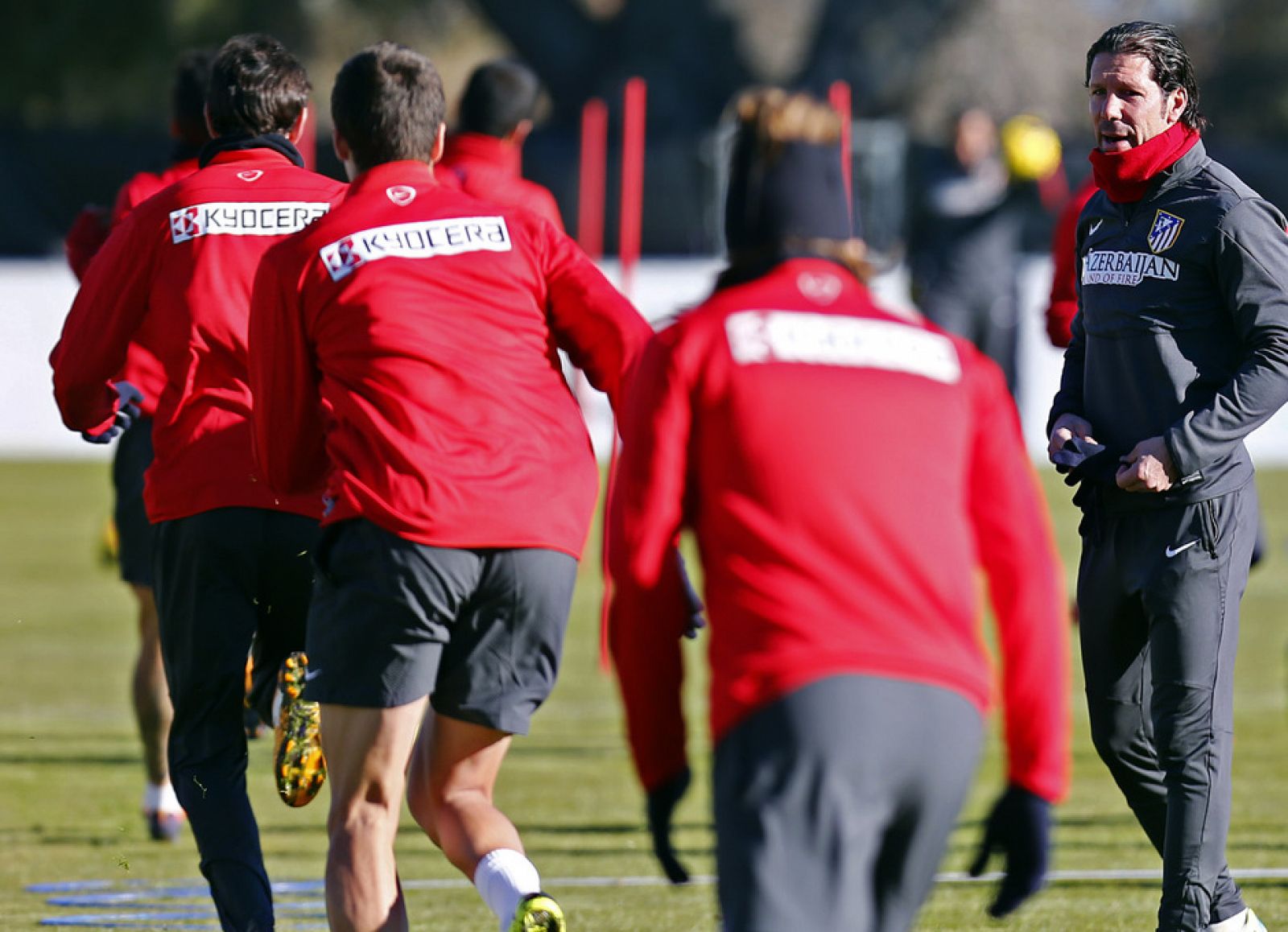 Simeone, técnico del Atlético