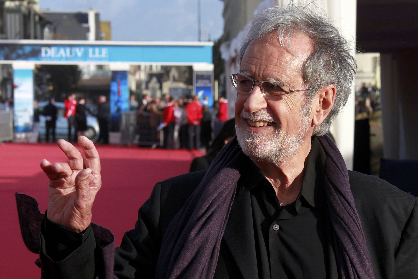File photo of French director Molinaro as he arrived at the opening of the Deauville American Film Festival