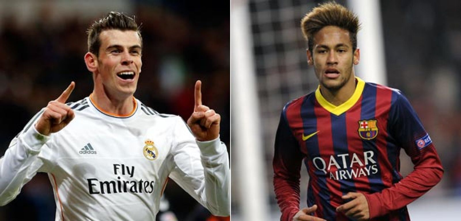 Gareth Bale y Neymar da Silva