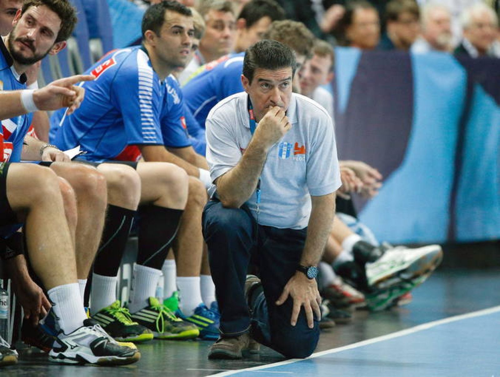 El seleccionador español y entrenador del Wisla Plock, Manolo Cadenas