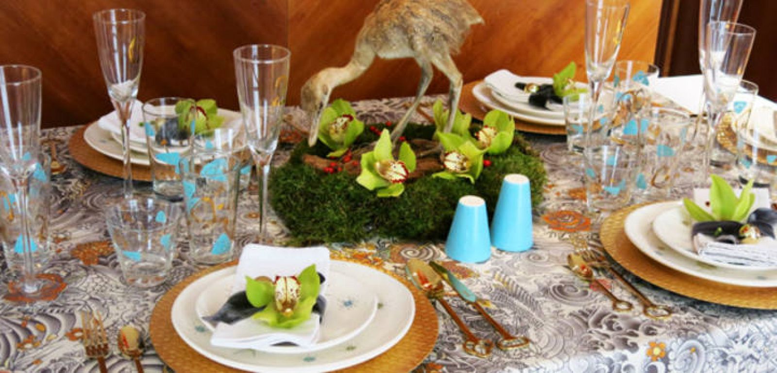 Mesa para las fiestas de navidad decorada por el interiorista Javier Soldevilla para rtve.es