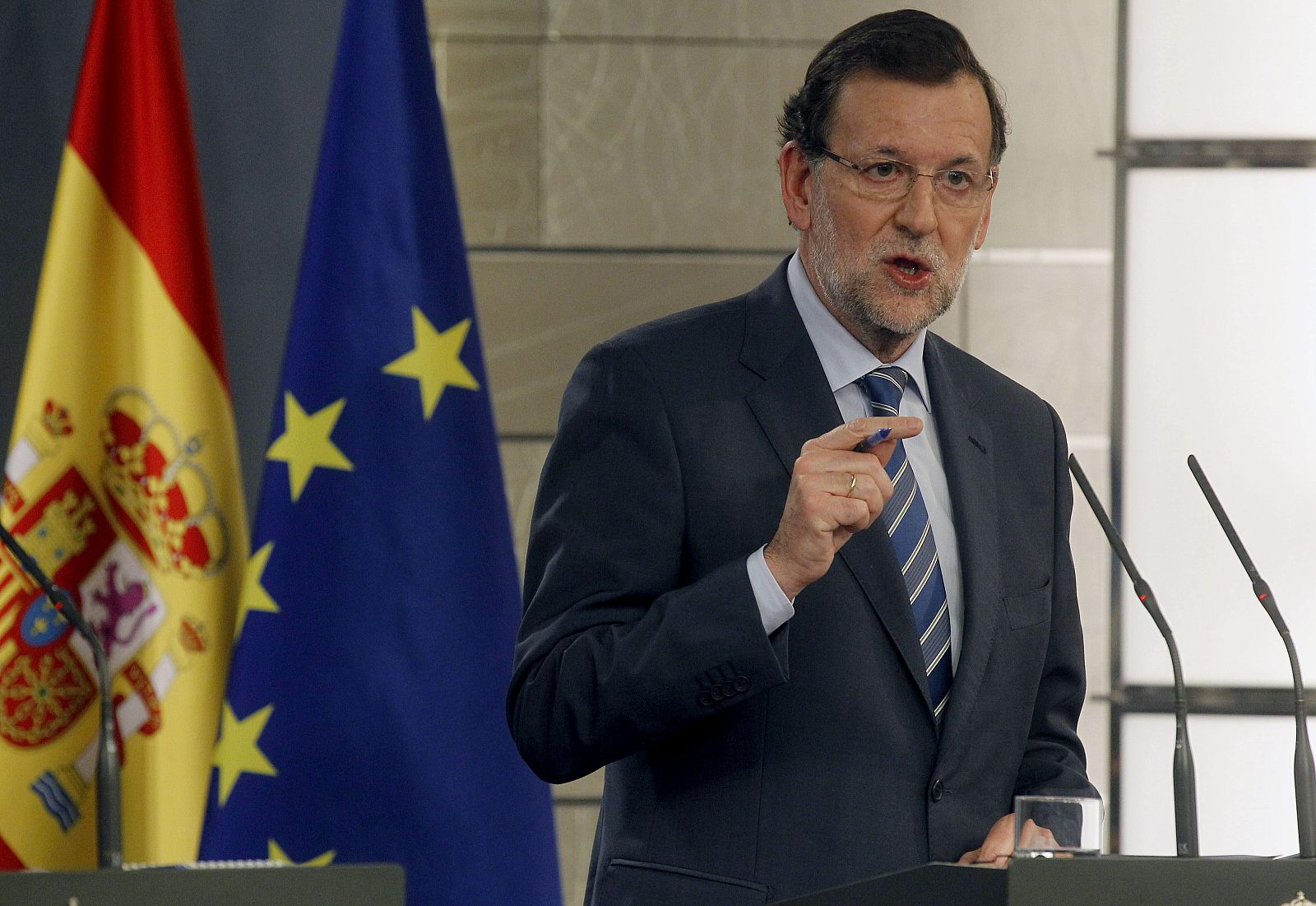 El presidente del Gobierno, Mariano Rajoy