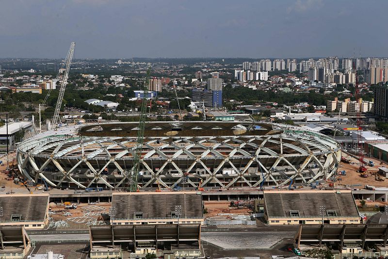 MANAOS, CIUDAD SEDE DE VARIOS PARTIDOS DE BRASIL 2014
