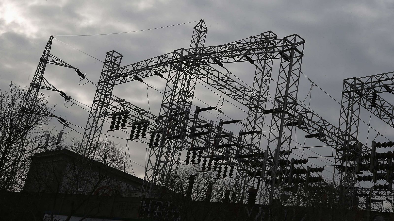 Torretas eléctricas en Barcelona