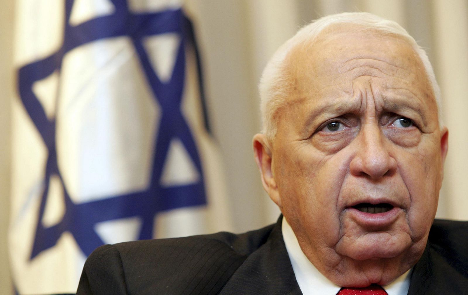 Ariel Sharon, ex primer ministro de Israel, en una foto de archivo del año 2005