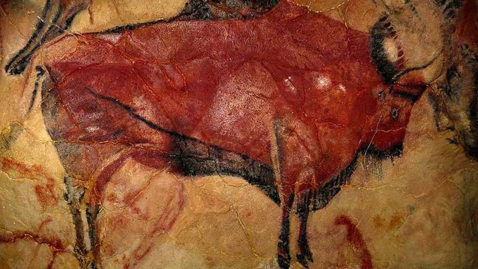 Los bisontes polícromos de Altamira suponen una pieza fundamental en el arte paleolítico.