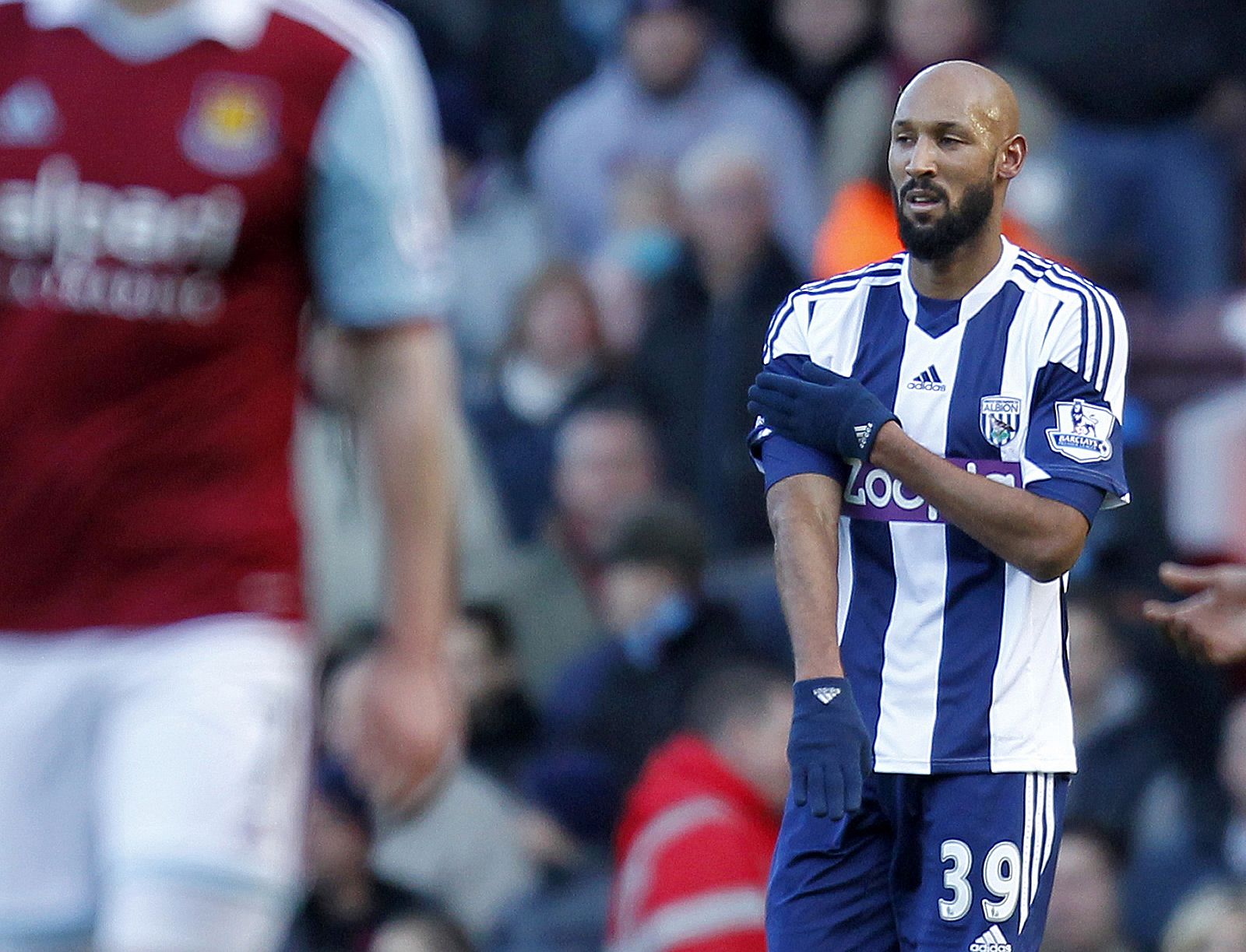 Nicolas Anelka hace la 'quenelle'