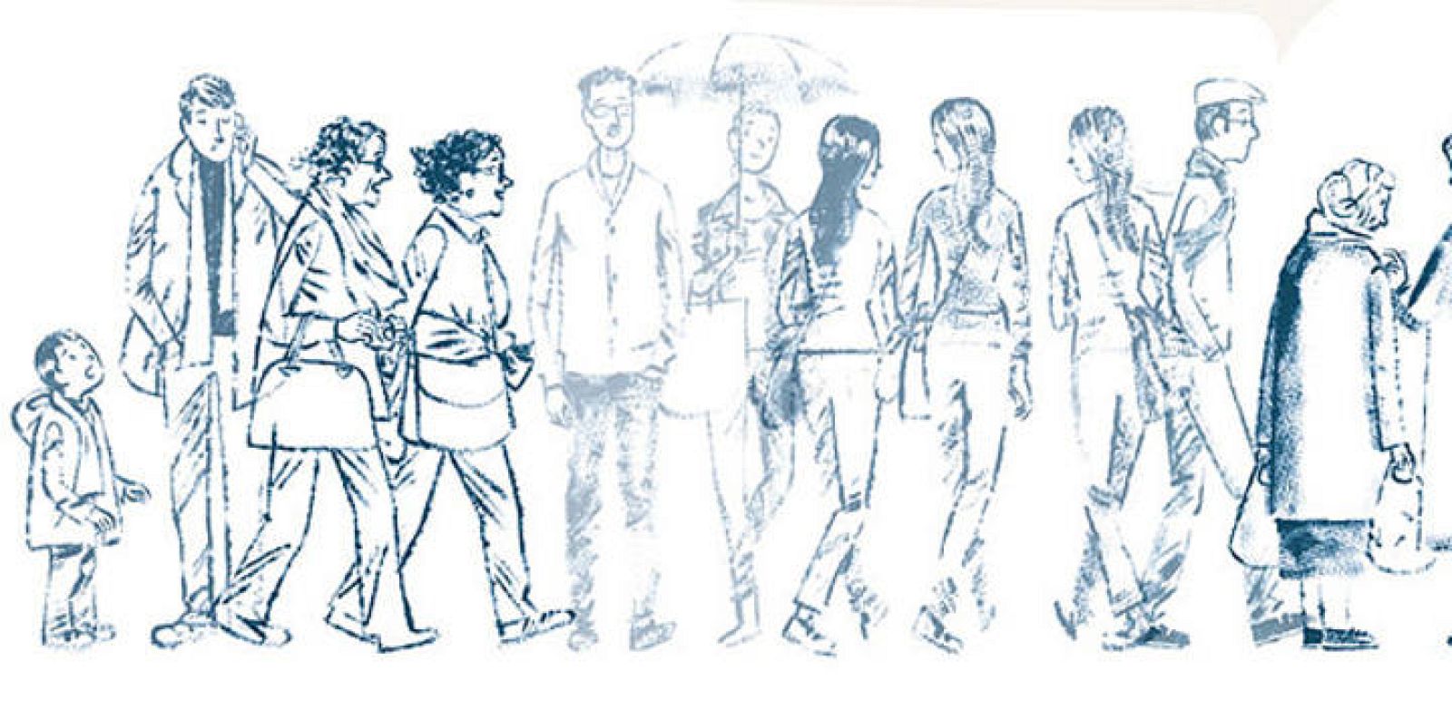 Ilustración para la portada de 'Cuaderno de frases encontradas', de Juan Berrio  