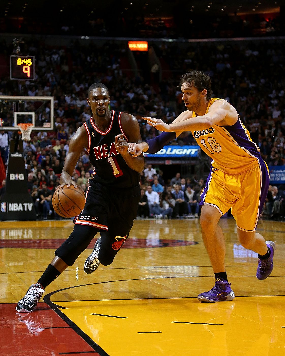 Los Angeles Lakers v Miami Heat