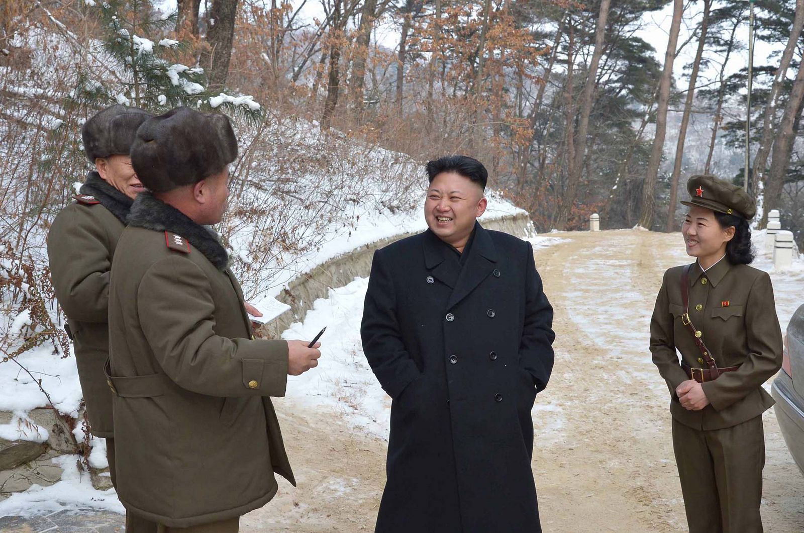 El líder norcoreano, Kim Jong un, durante una visita sin fechar al monte Madu