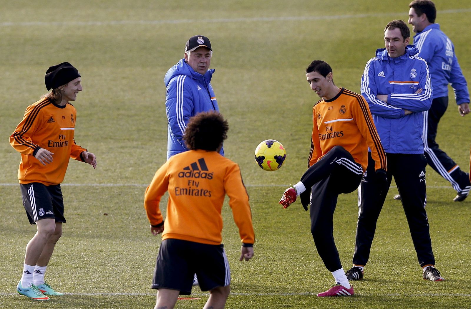 ENTRENAMIENTO REAL MADRID