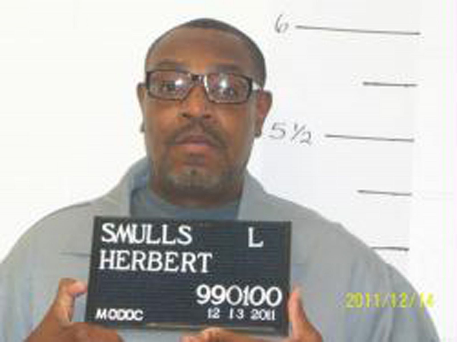 Missouri Department of Corrections photo of Herbert Smulls who was scheduled to be executed