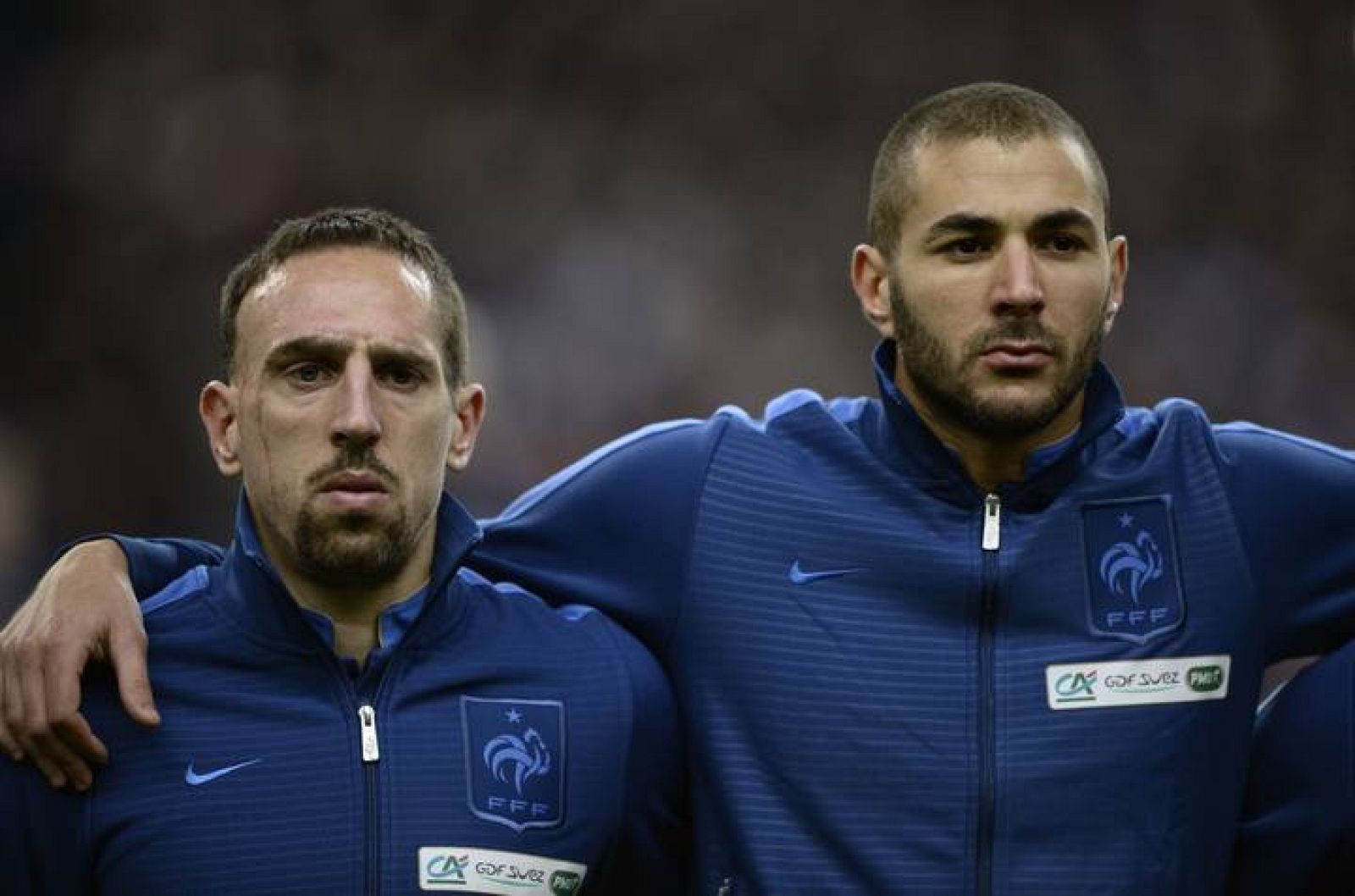Benzema y Ribery