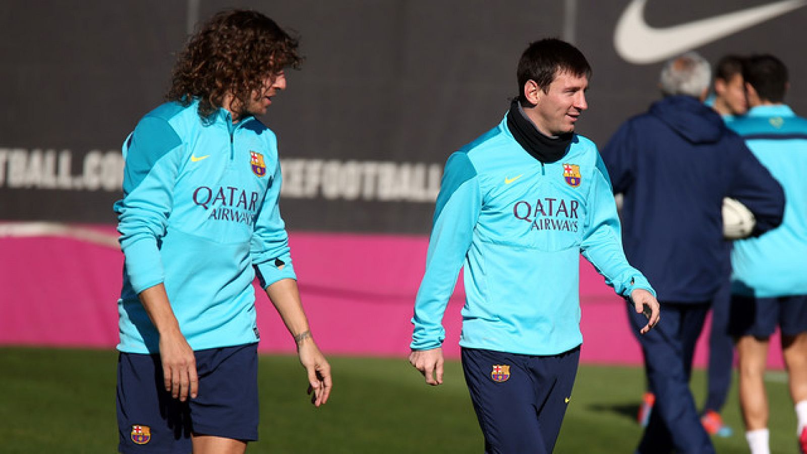 Entrenamiento del FC Barcelona