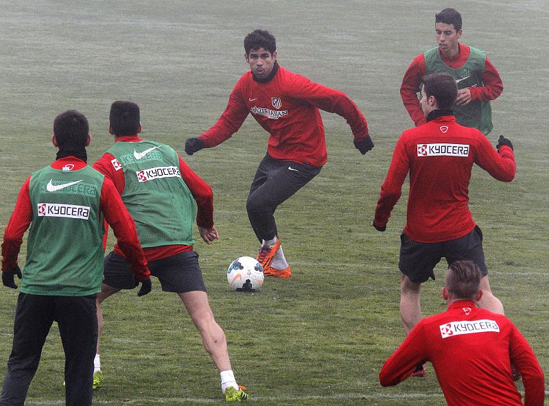 ENTRENAMIENTO DEL ATLÉTICO DE MADRID EN MAJADAHONDA