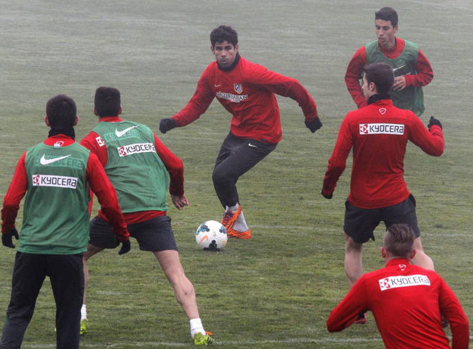 ENTRENAMIENTO DEL ATLÉTICO DE MADRID EN MAJADAHONDA