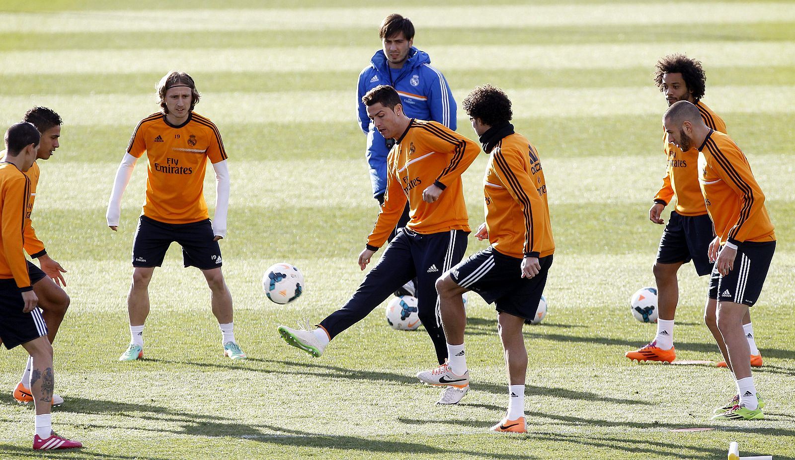 ENTRENAMIENTO DEL REAL MADRID